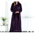 Winter's new matching pyjamas long pyjamas men's and women's thickened bathrobes